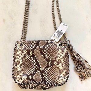 Michael Kors Whipped Chelsea Embossed Leather